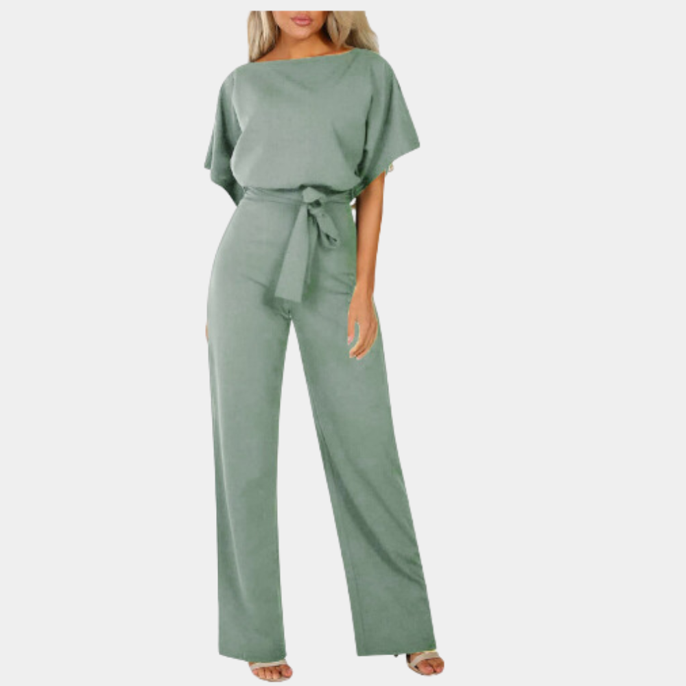 Seraphina – Stylish Summer Jumpsuit For Women Green