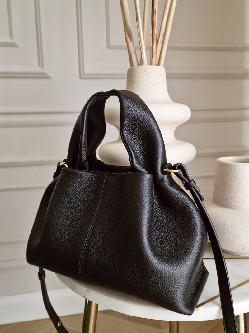 Serelina – Elegant Faux Leather Shoulder Bag