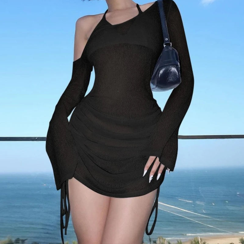 Summer Mini Dress For Women | Liora Black