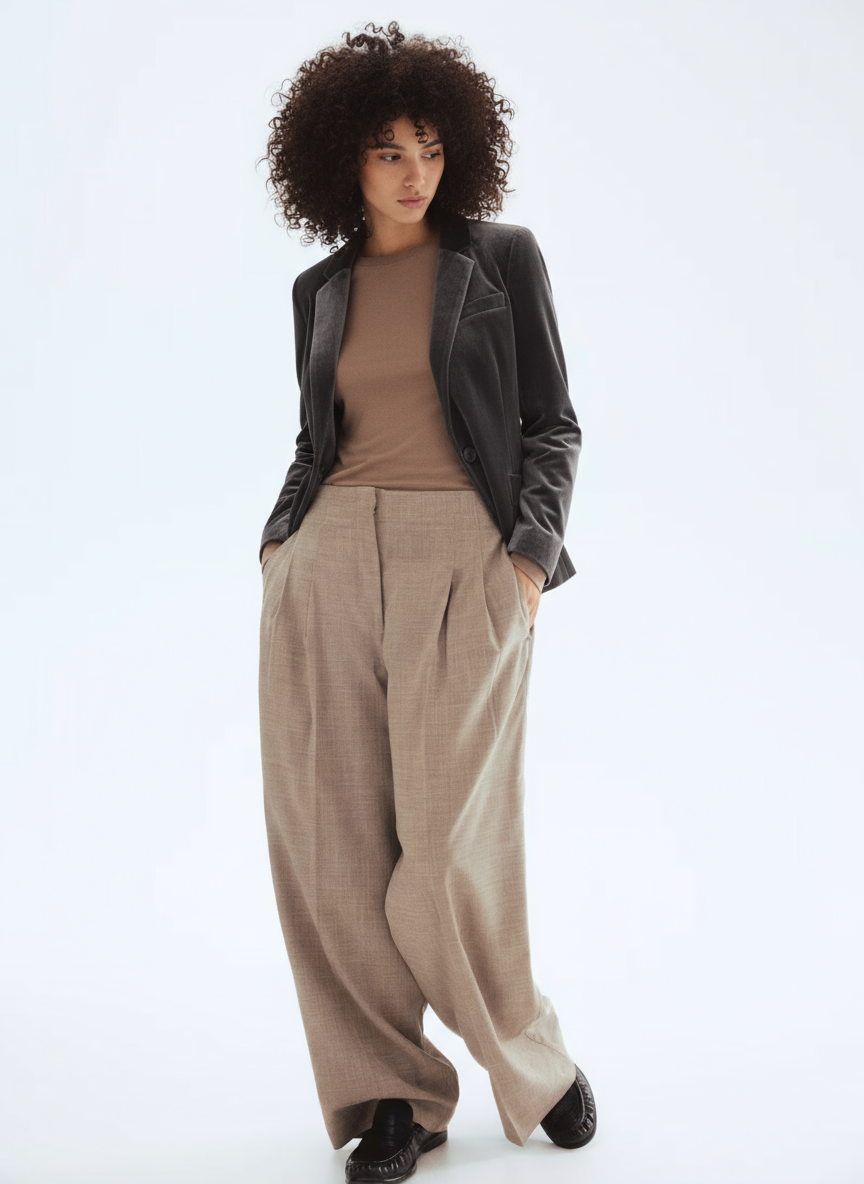 Slim-Fit Blazer Single Breasted for Women | Noémie