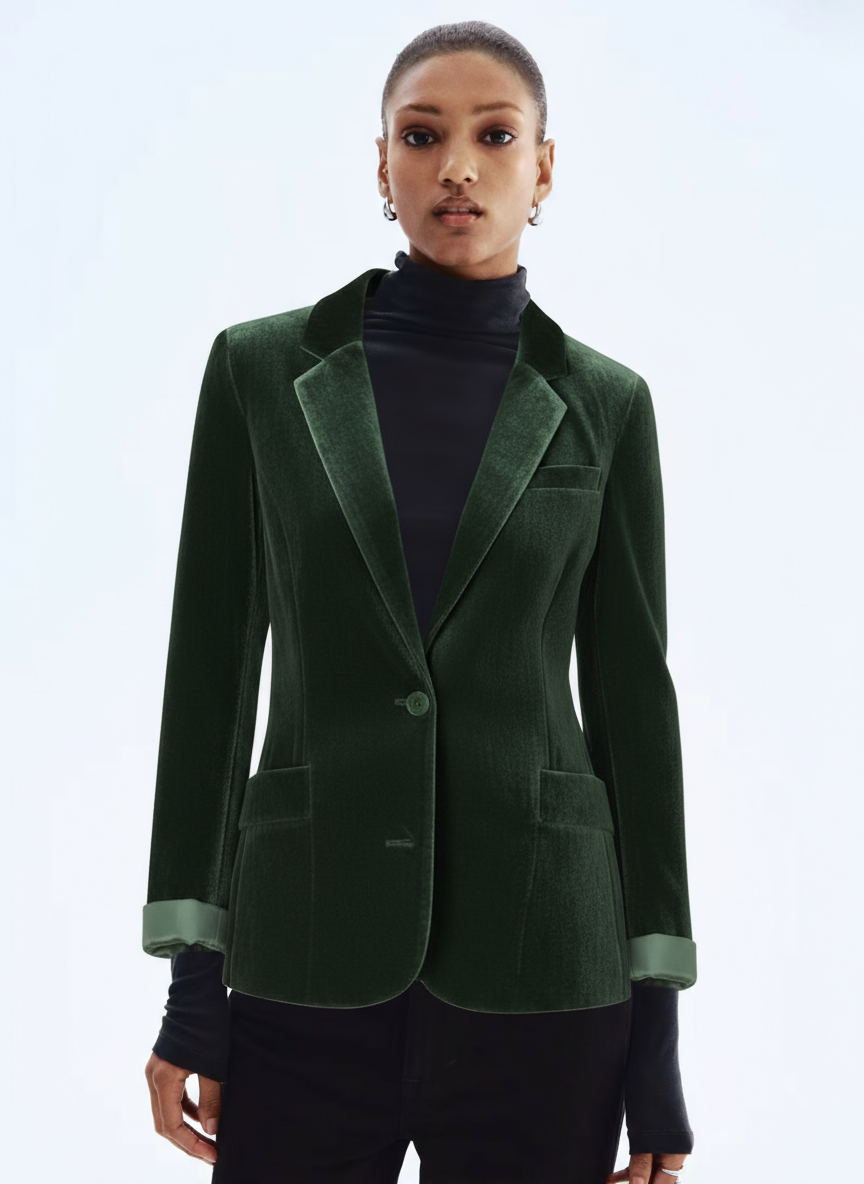 Slim-Fit Blazer Single Breasted for Women | Noémie