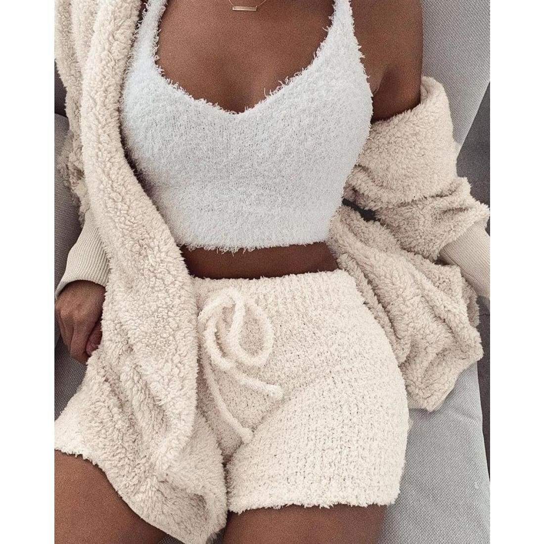 Solene – 3-Piece Cozy Knit Set