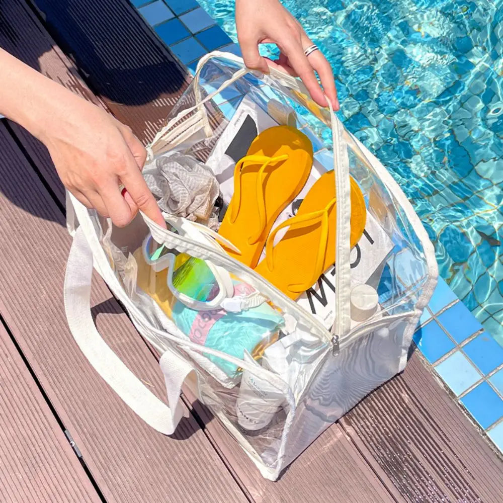 Transparent Summer Beach Bag For Women | Lirina