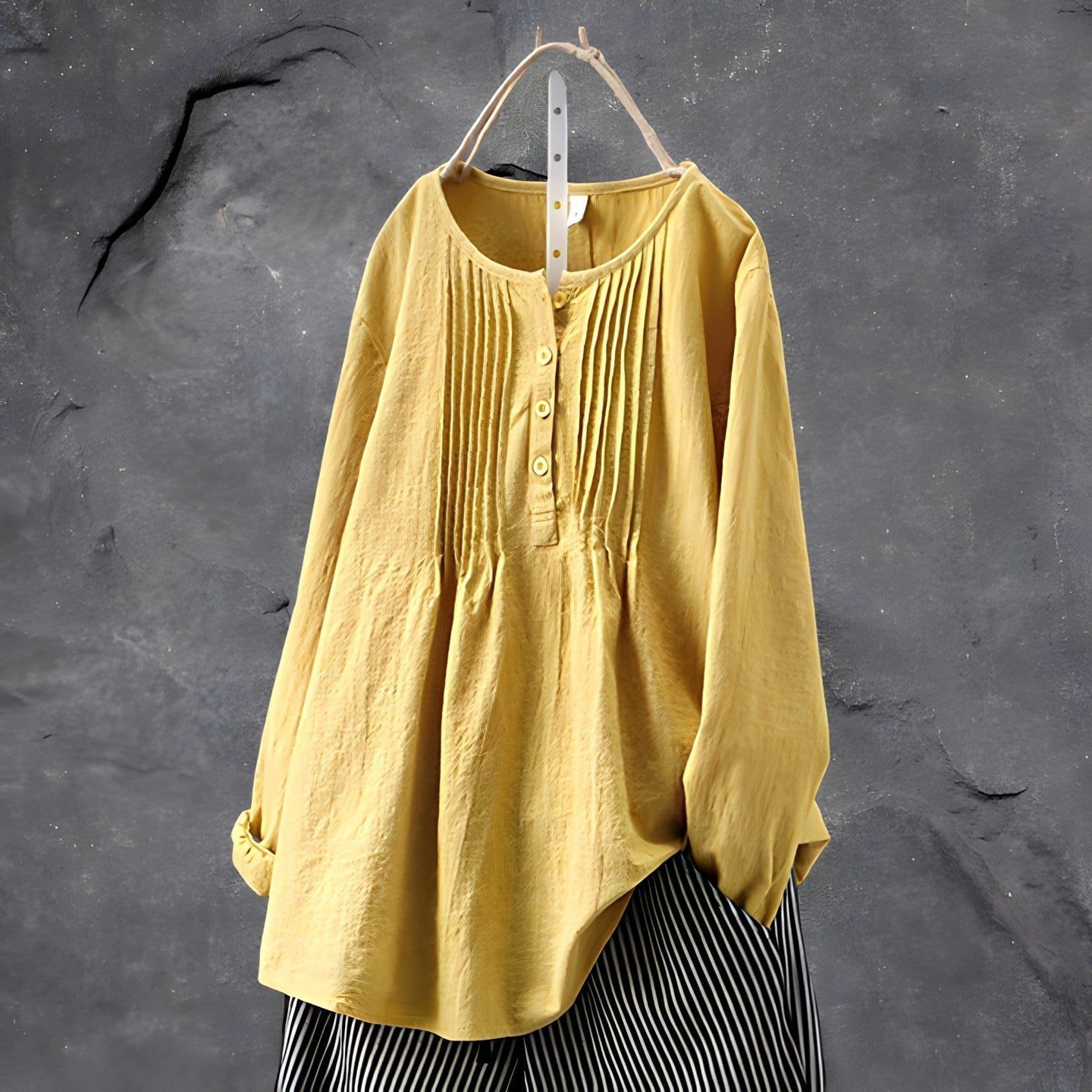 Tunic Blouse For Women | Selina Mustard