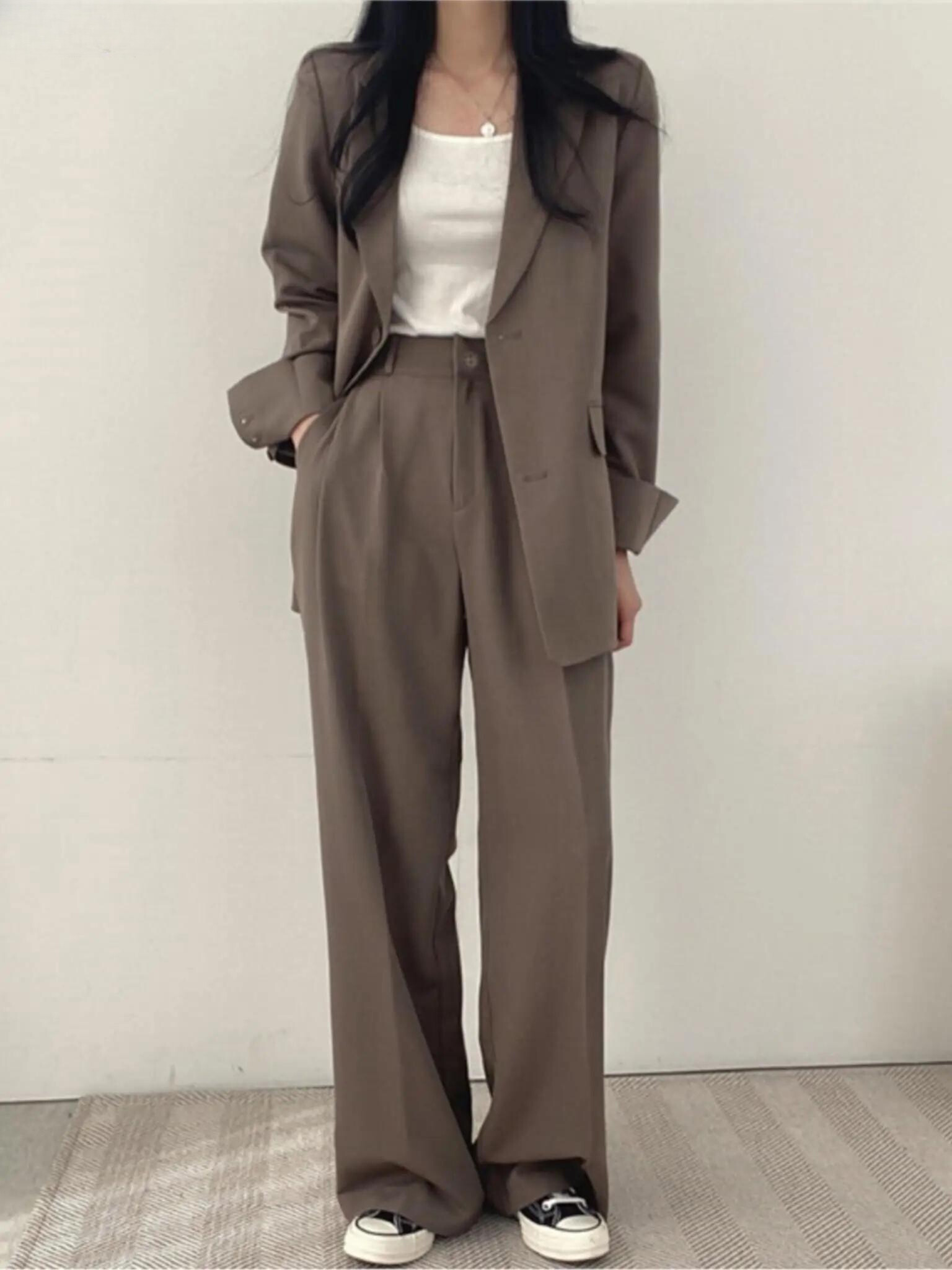 Two-Part Pants Suit for Women | Nora