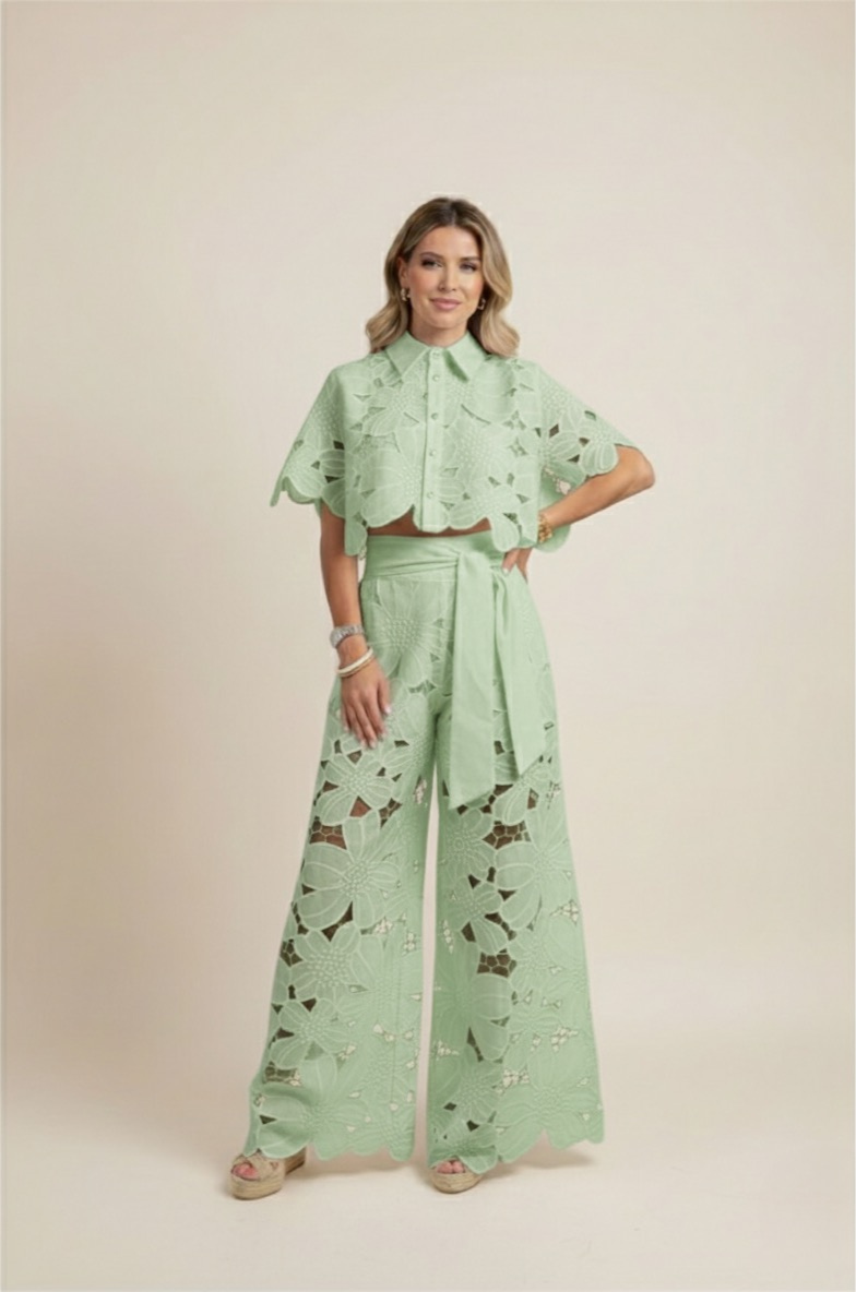 Two-Piece Formal Set For Women | Jentara Green