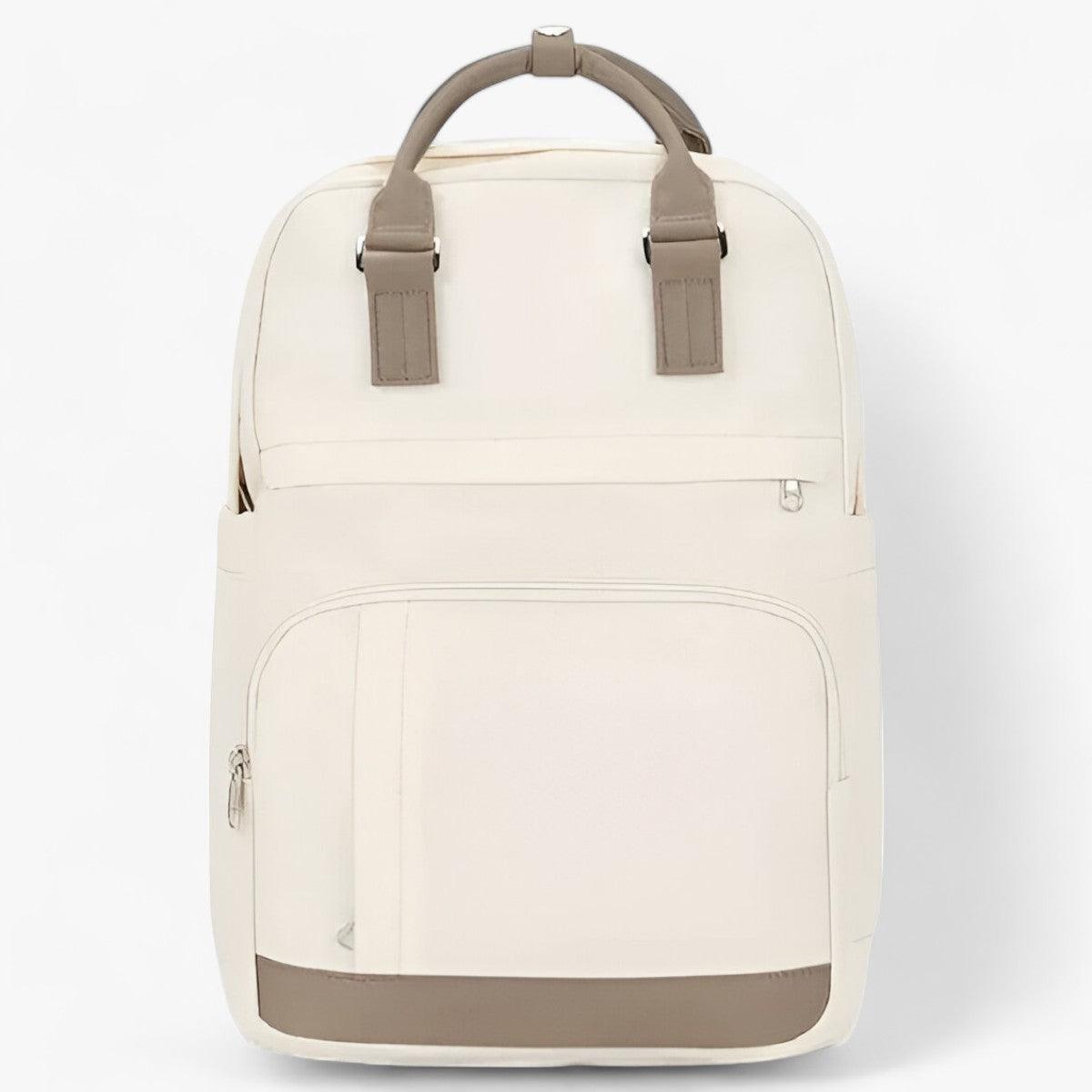 Urban Style Waterproof Beige Backpack | Mira Beige One SIze