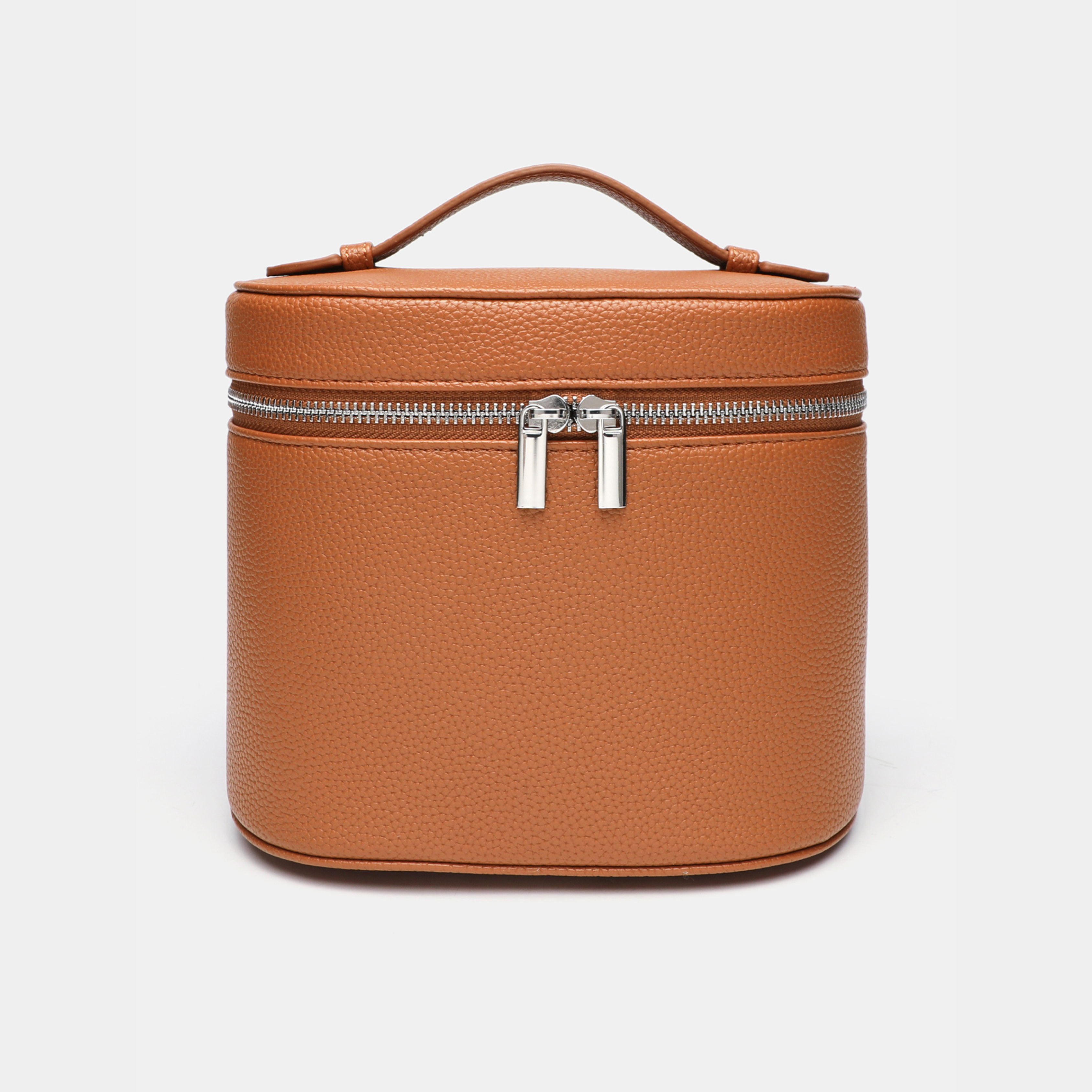 Vegan Leather Travel Makeup Case for Women | Viona Brown