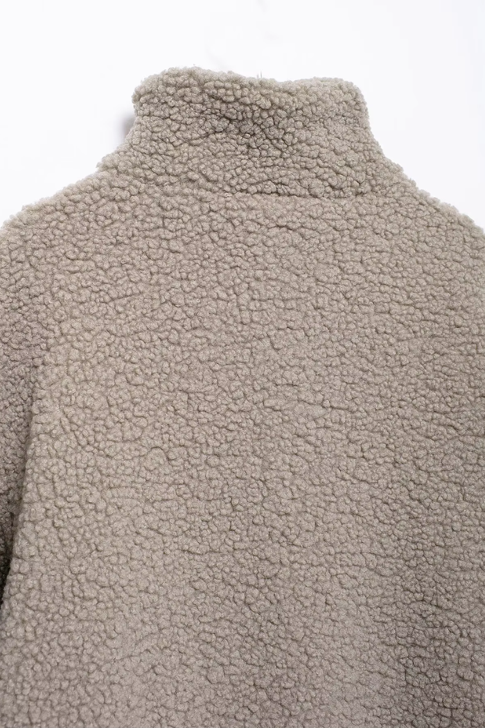 Cozy Teddy Jacket Stylish Design for Women | Visra
