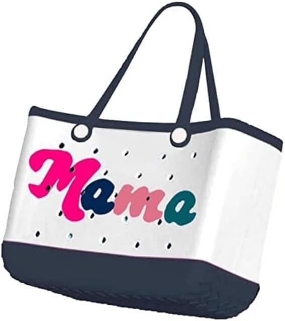 Waterproof EVA Beach & Travel Tote Bag for Women | Soléne M-black