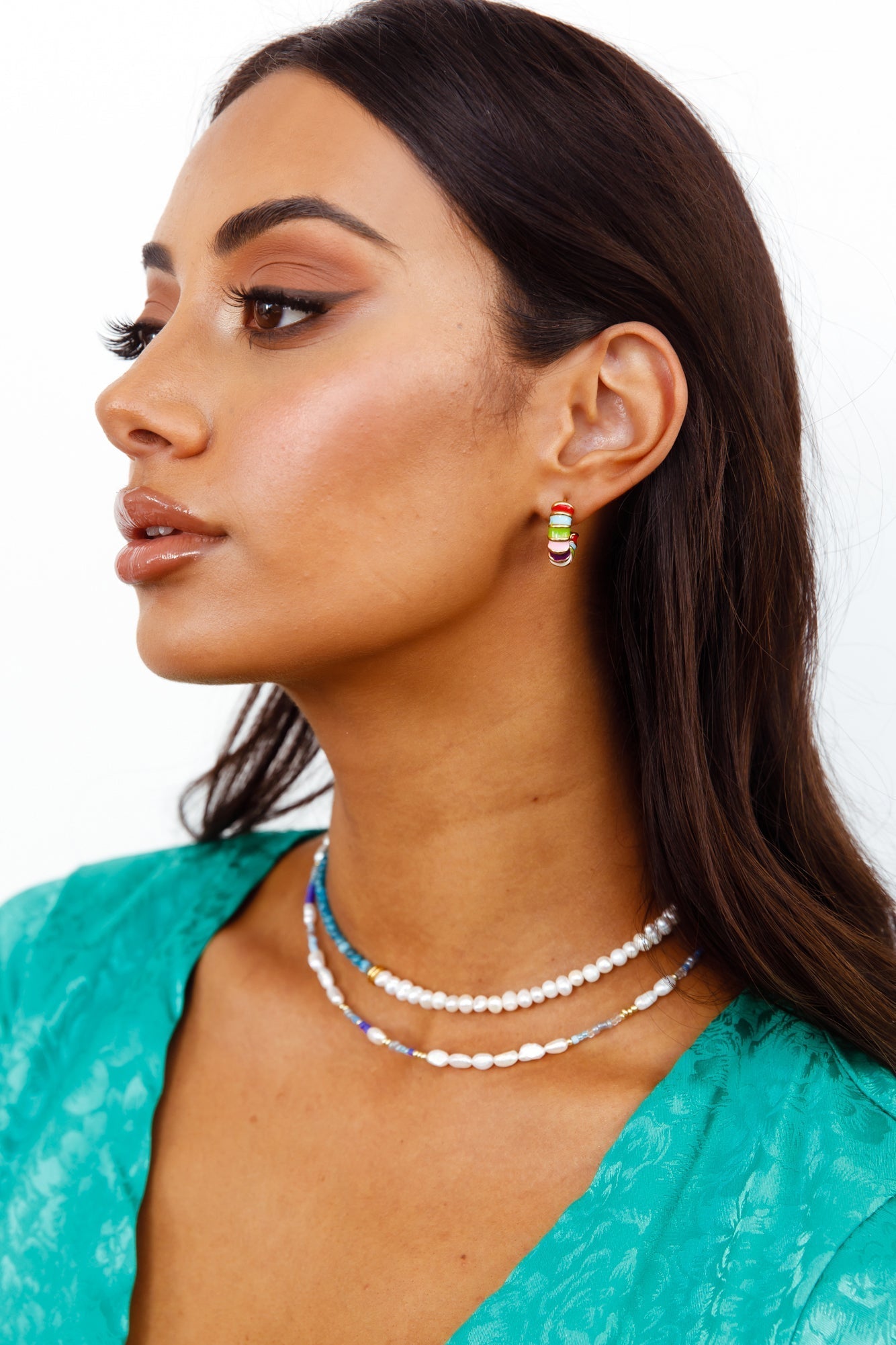 Colorful Mini Hoop Earrings for Women | Lyka