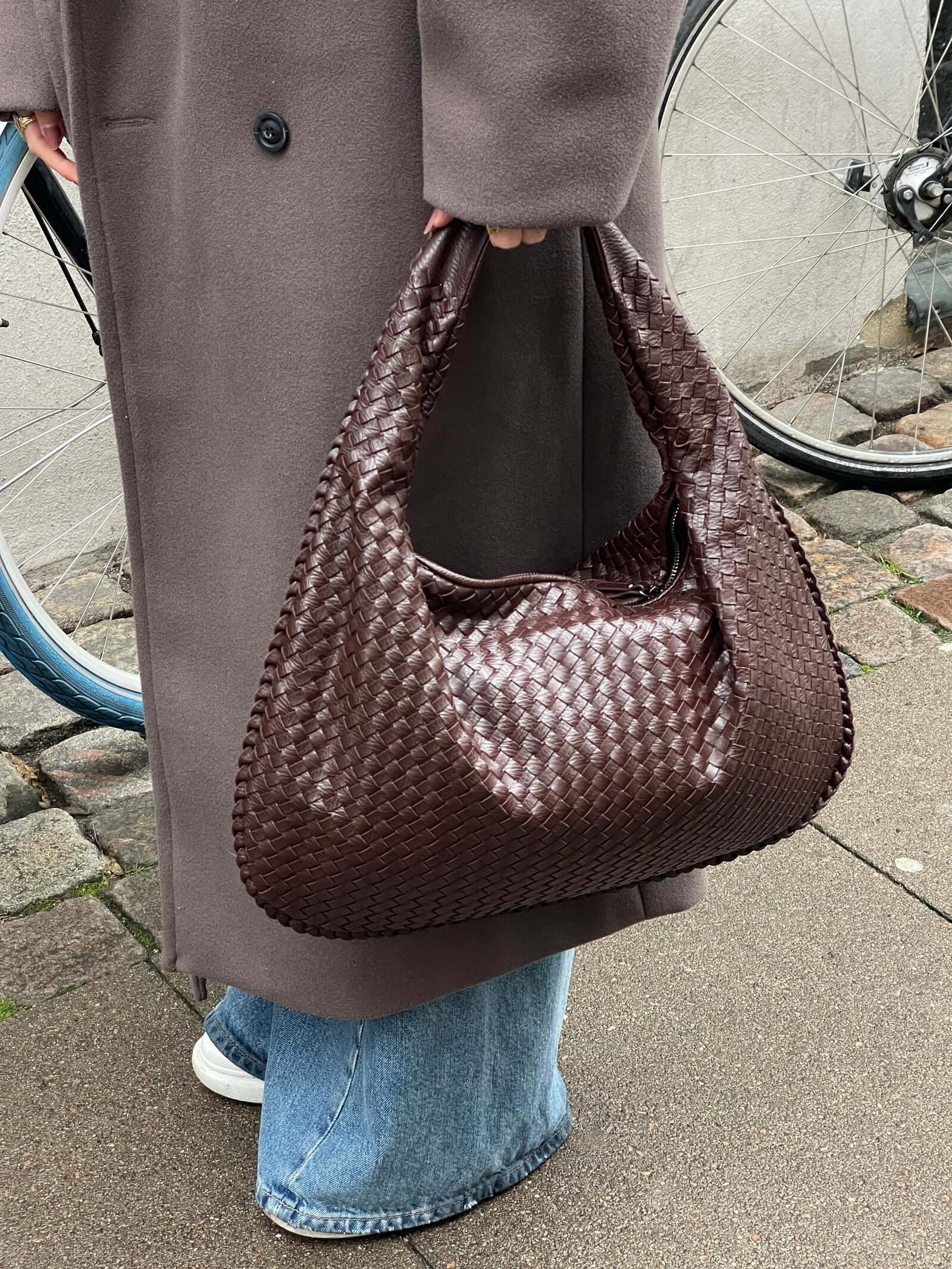 Woven | Large Slouchy Shoulder Bag