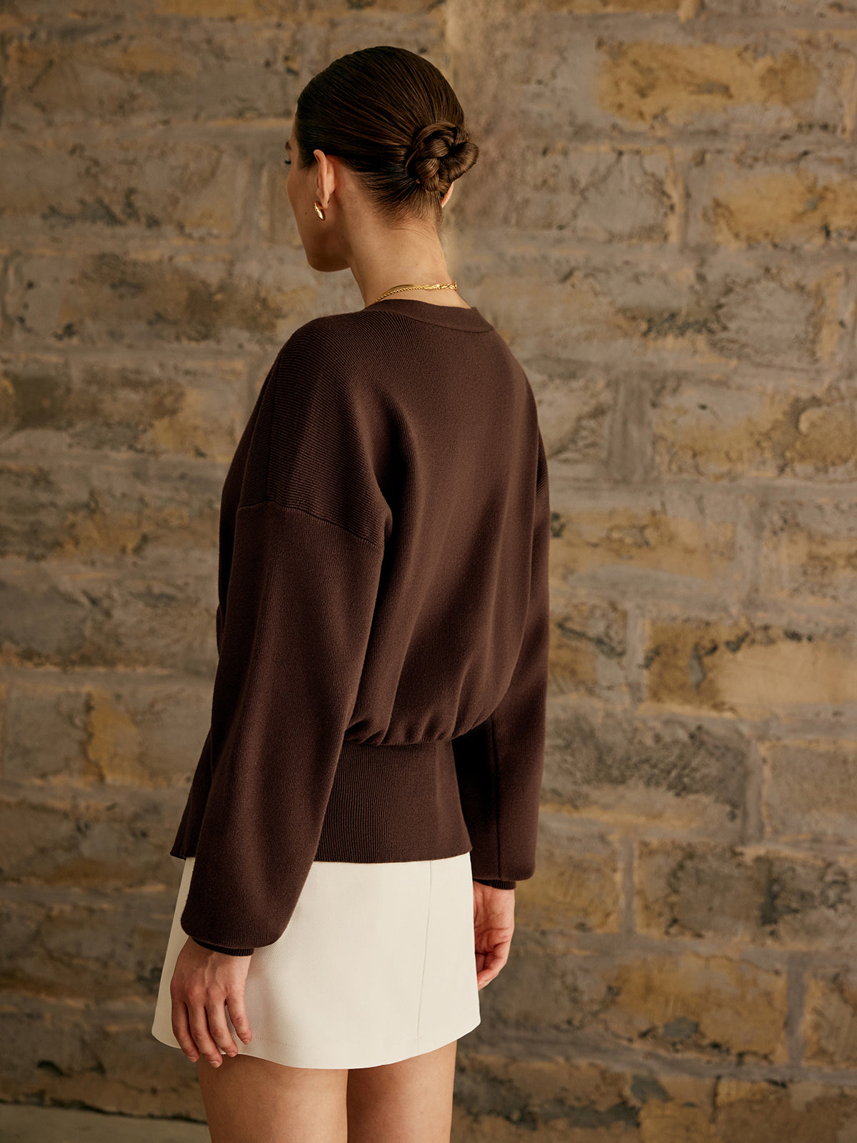 Knit Cardigan Button-Down Style for Women | Zylar