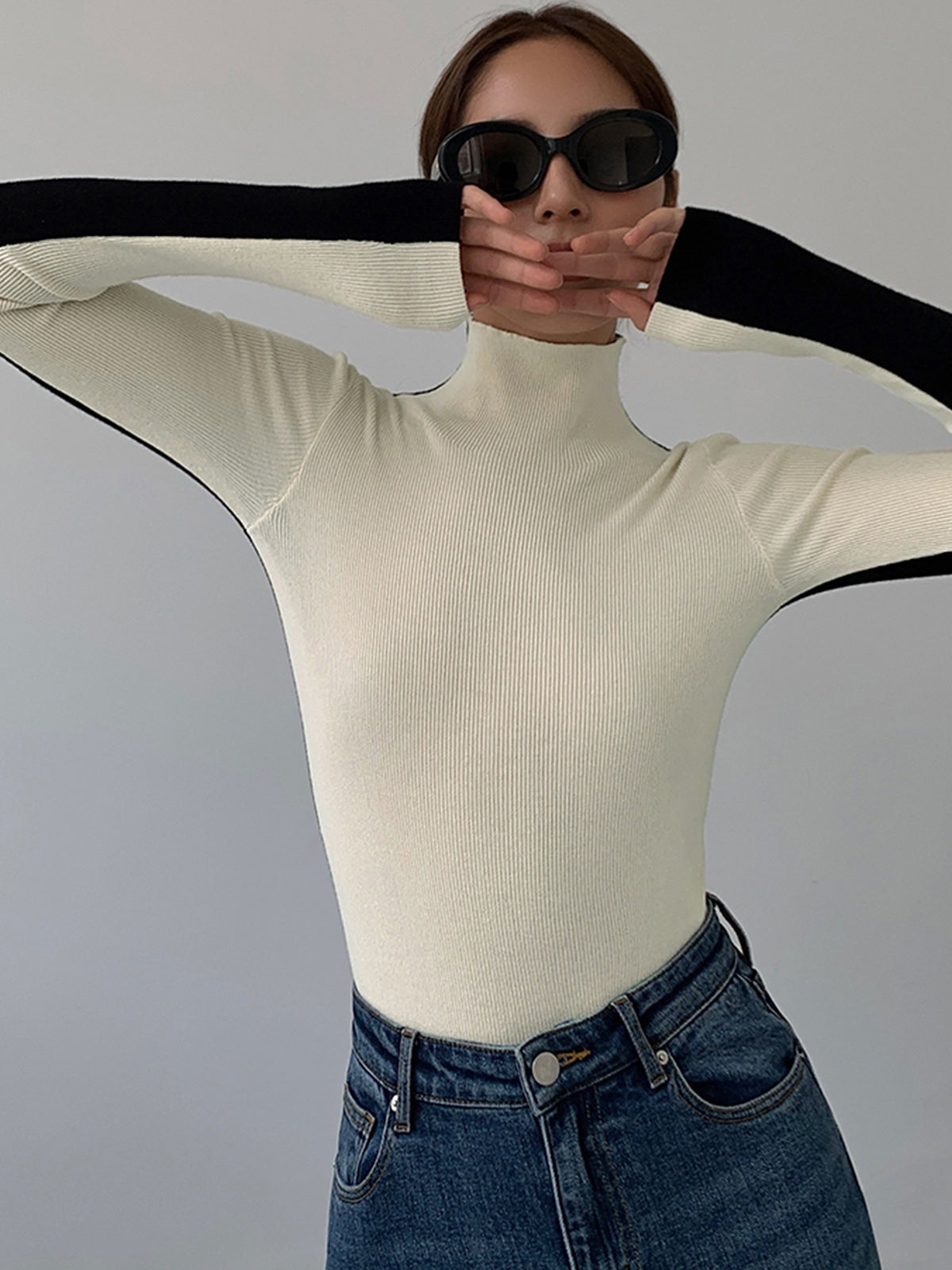 Long Sleeve Knit Top Casual Fit for Women | Zyra