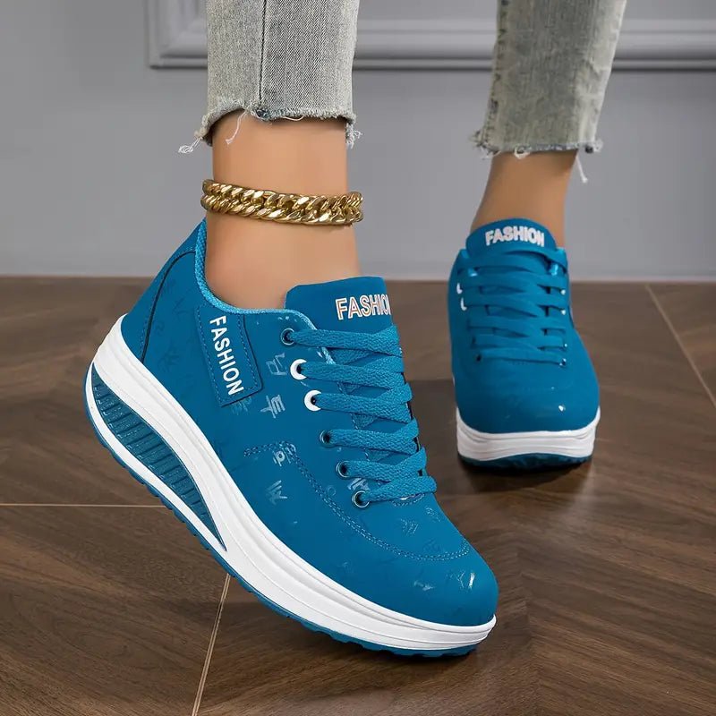 Air Cushion Sneakers for Women | Amish Blue
