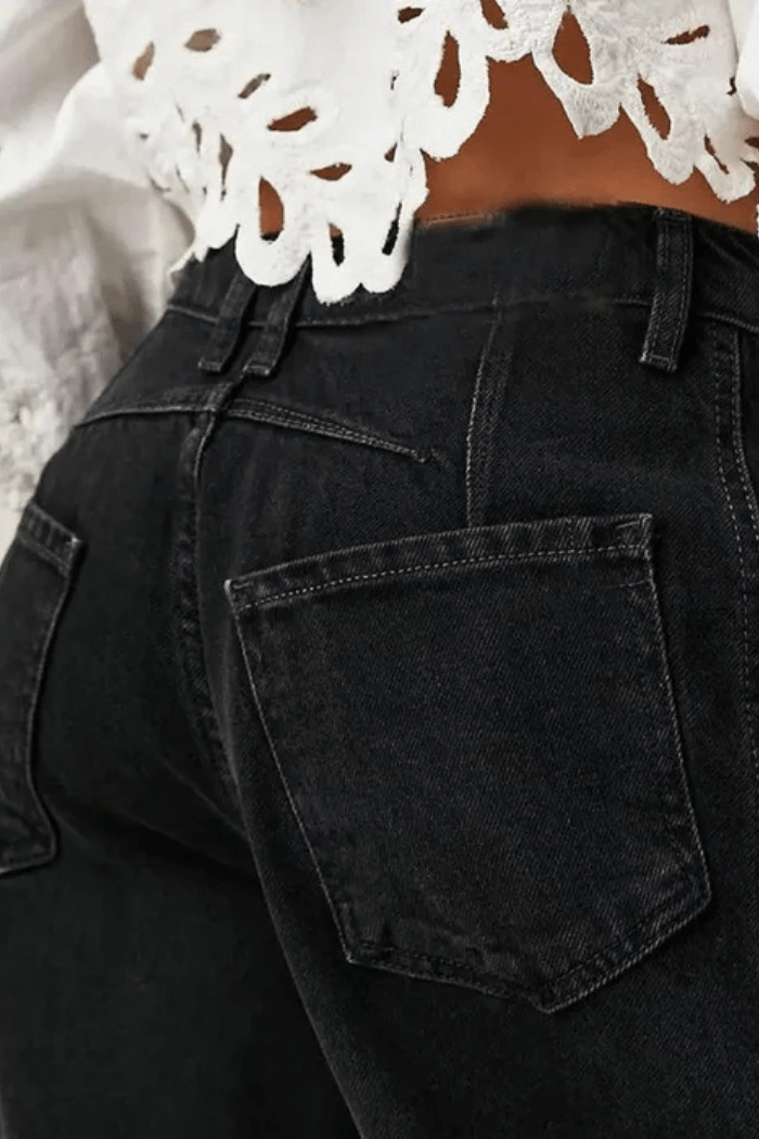 Barrel Jeans Mid Rise Wide Leg for Women | Zadie