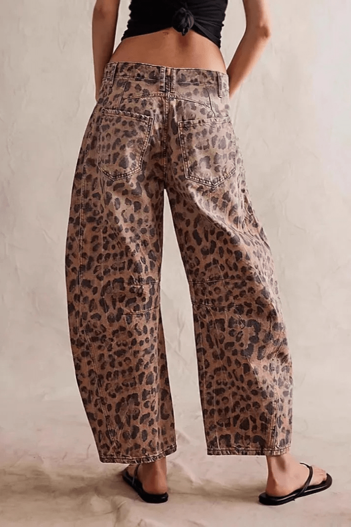 Barrel Jeans Mid Rise Wide Leg for Women | Zadie