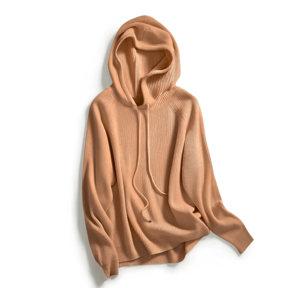 Cashmere Zip Up Hoodie Relaxed Fit for Women | Virell Vintage