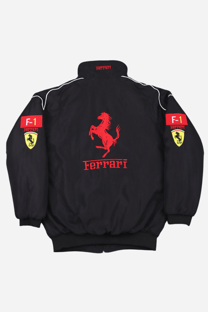 F1 Racing Jacket Retro Style Zip Up | Rivana