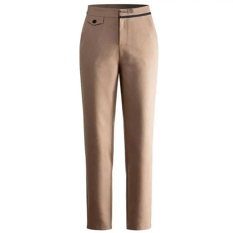 High Waist Straight Leg Trousers for Women | Veronica