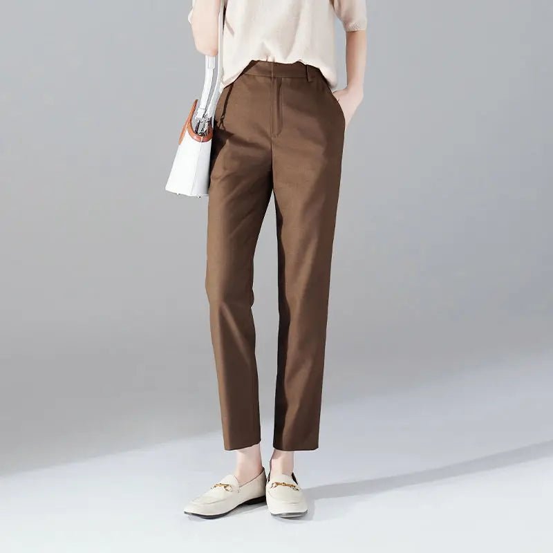 High Waist Trousers for Women | Camella Brown