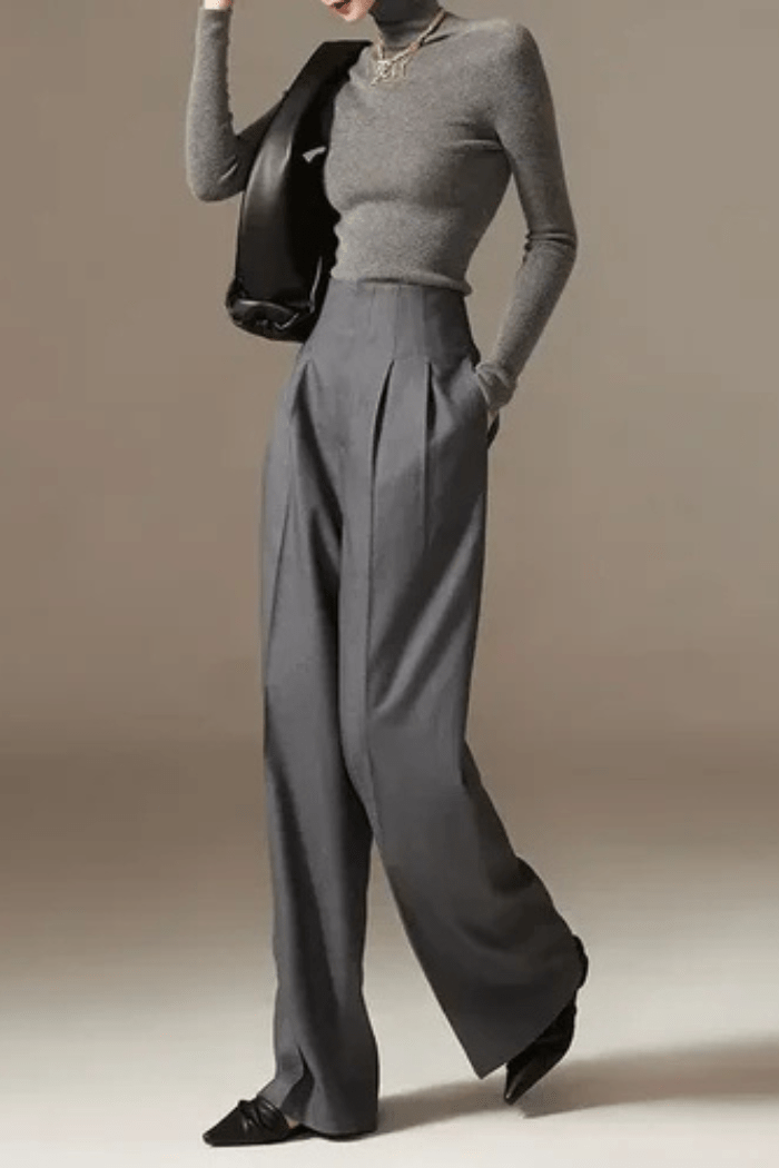 High-Waisted Wide Leg Pants for Women | Kylor