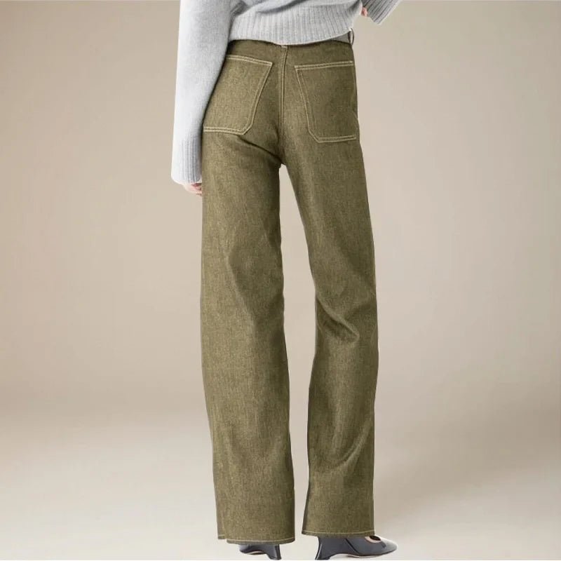 High-Waisted Wide Leg Pants Stylish Fit for Women | Zelmar