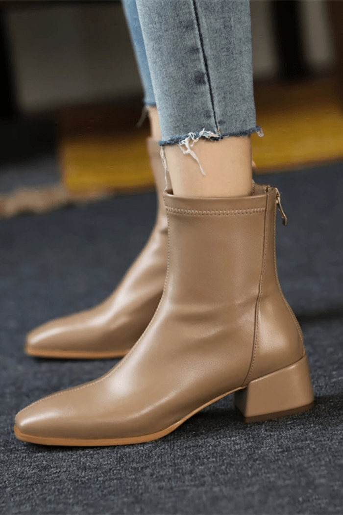 Leather Boots Stylish Design for Women | Selene