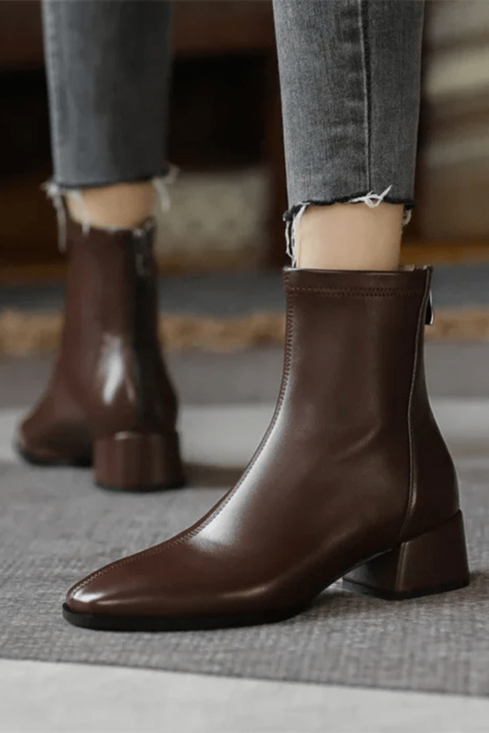 Leather Boots Stylish Design for Women | Selene Brown