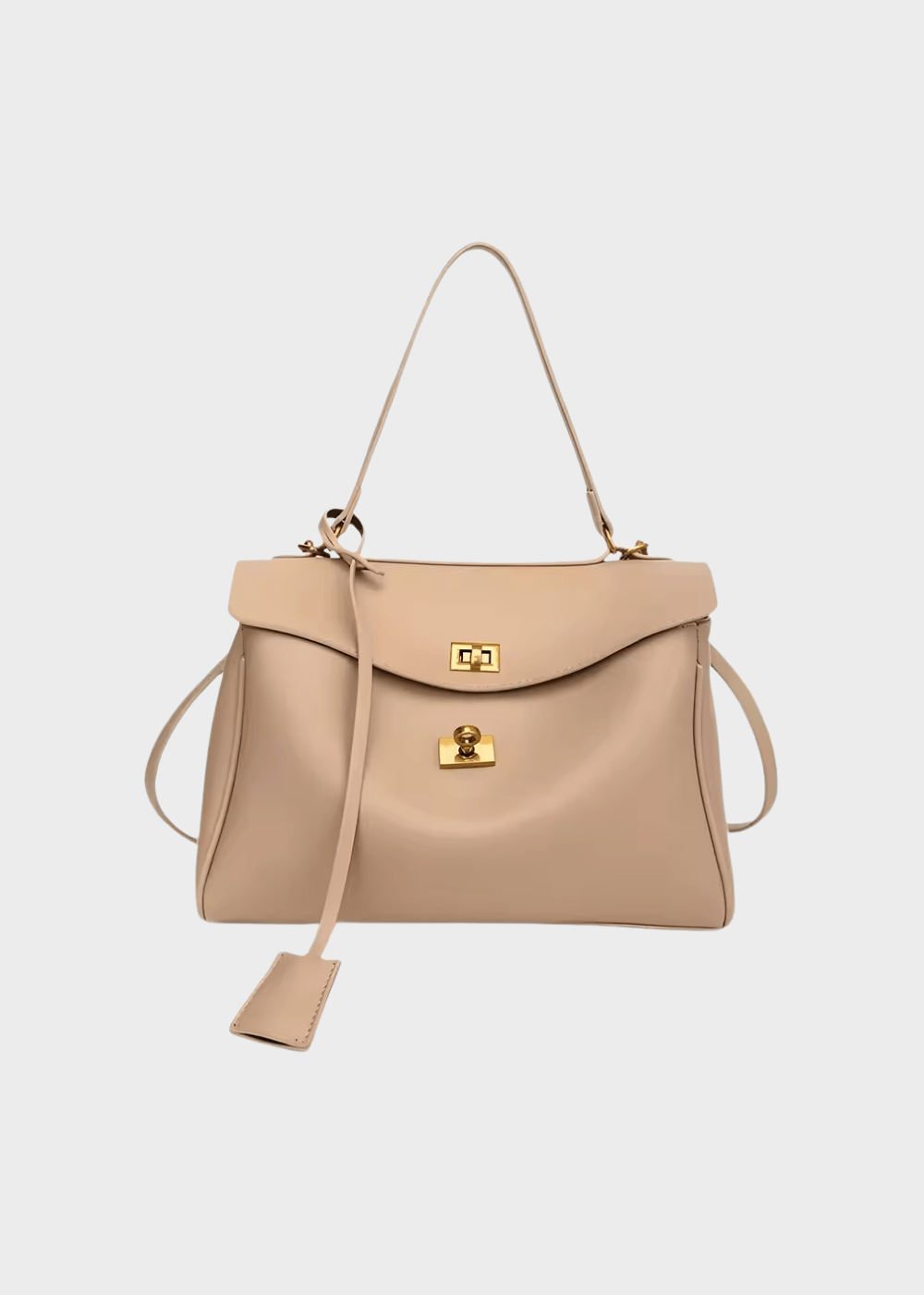 Leather Handbag for Women | Margot Beige