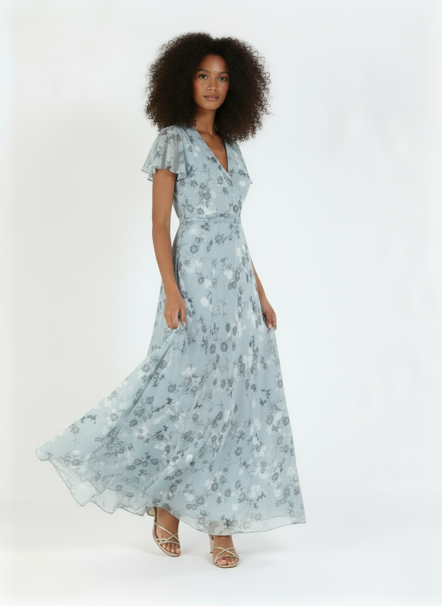Midi Flower Dress for Women | Ophelia