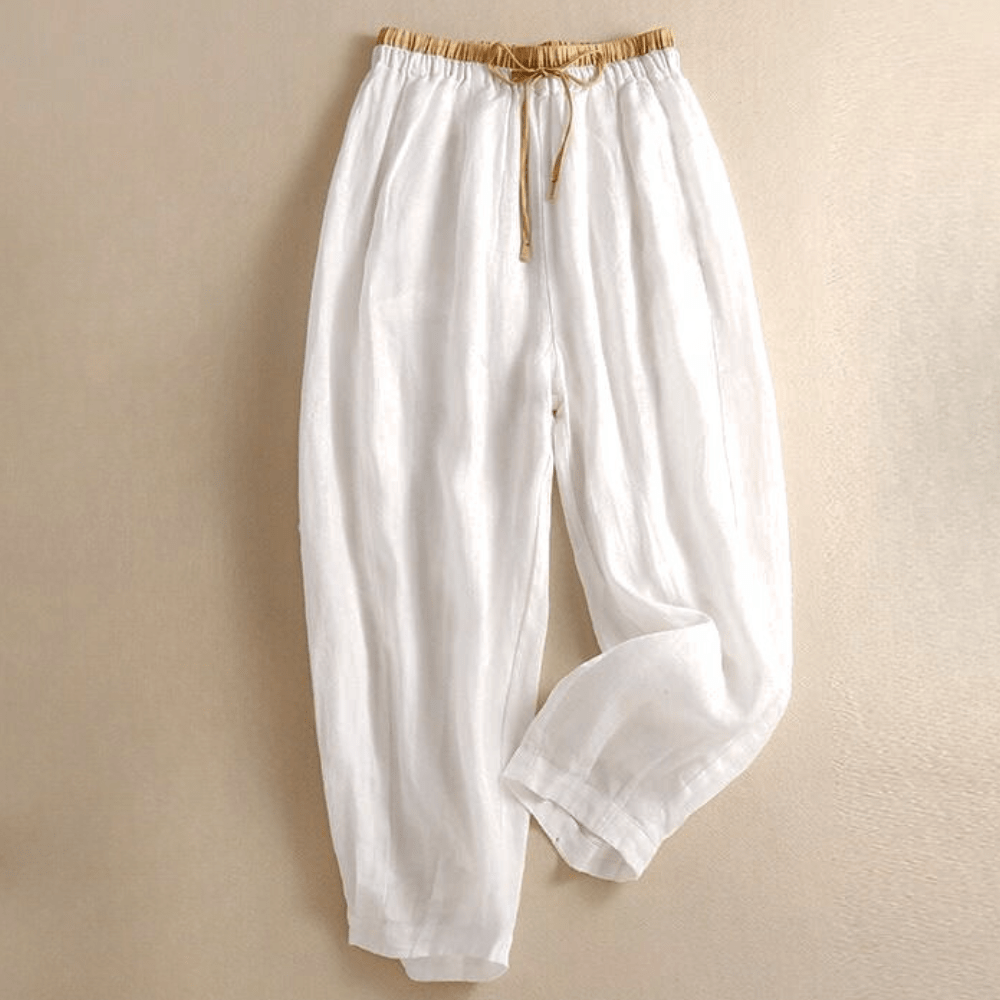 Linen Trousers for Women | Ella White