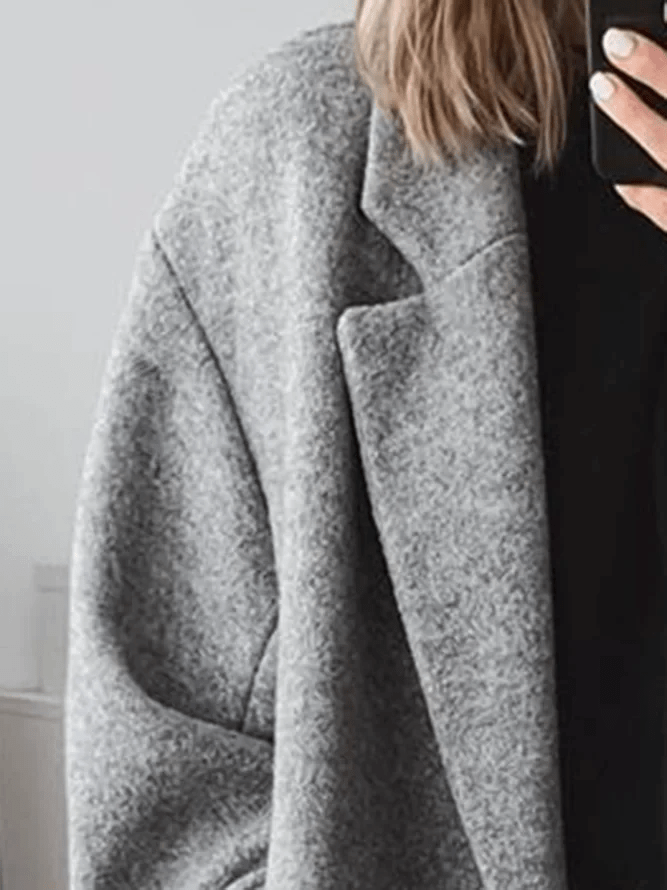 Longline Winter Coat Relaxed Fit for Women | Elowyn
