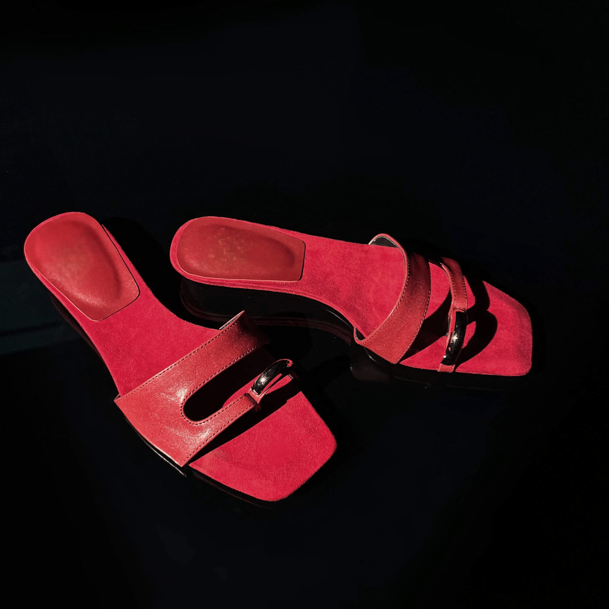 Low Heel Slides for Women | Riley