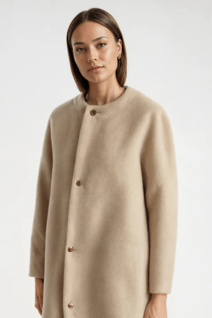 Open-Front Cardigan Relaxed Fit for Women | Elina