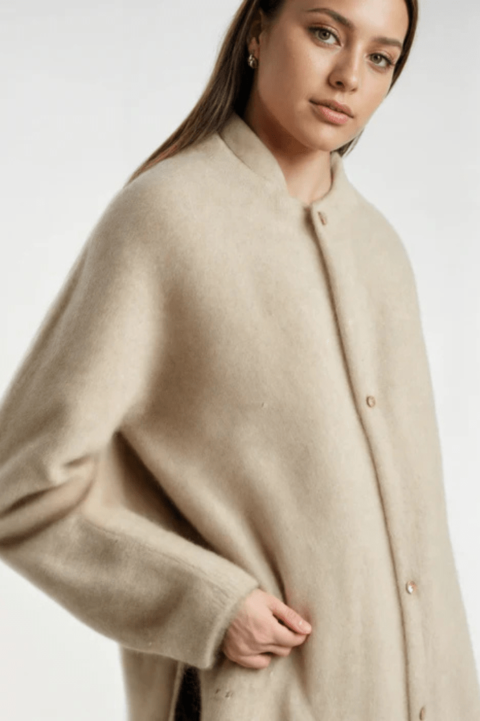 Open-Front Cardigan Relaxed Fit for Women | Elina