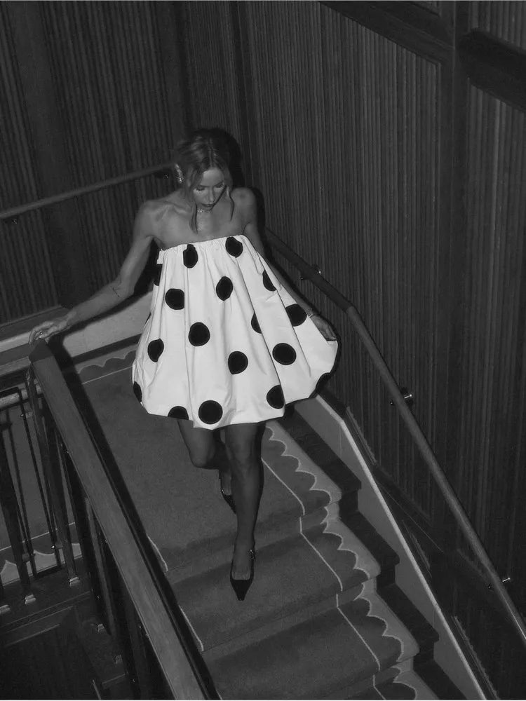 Polka Dot Mini Dress for Women | Serafina