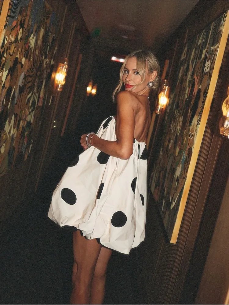 Polka Dot Mini Dress for Women | Serafina