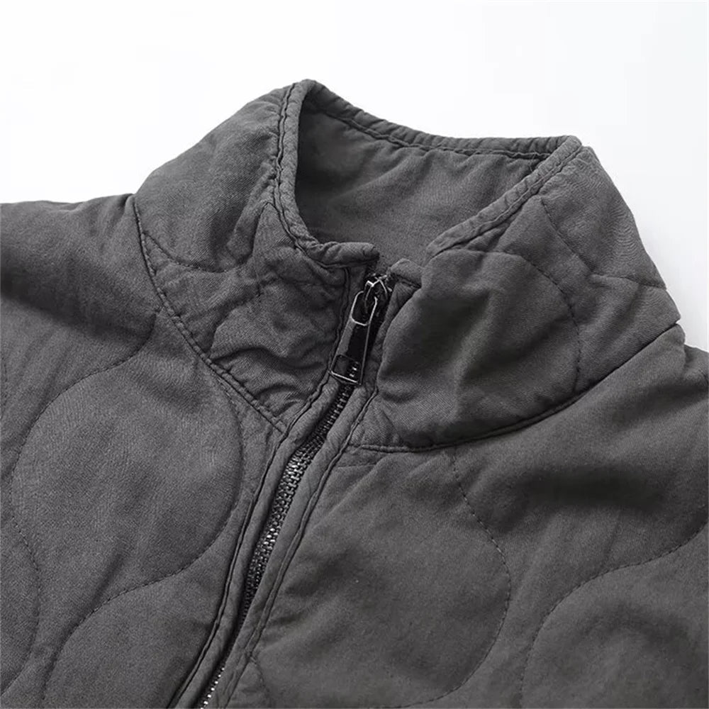 Quilted Cotton Jacket Lightweight Design for Women | Emelina
