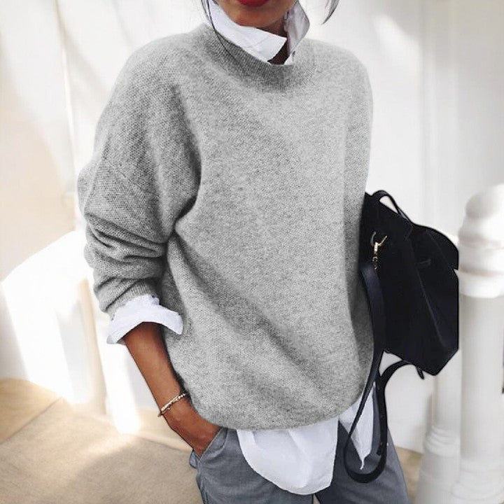 Relaxed Fit Knit Sweater for Women | Celeste Gay