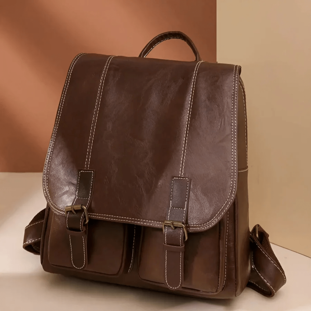 Vintage Style Backpack for Women | Marian Brown