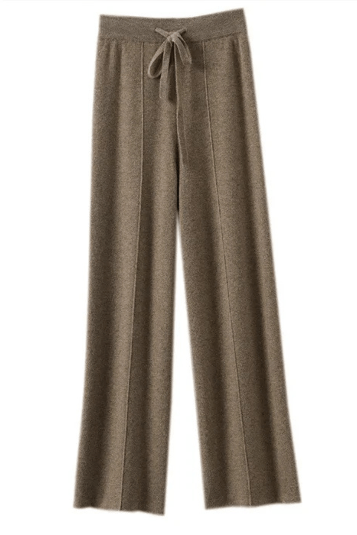 Wide Leg Knitted Sweatpants for Women | Maelle