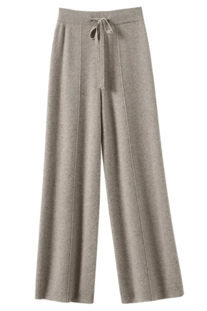 Wide Leg Knitted Sweatpants for Women | Maelle