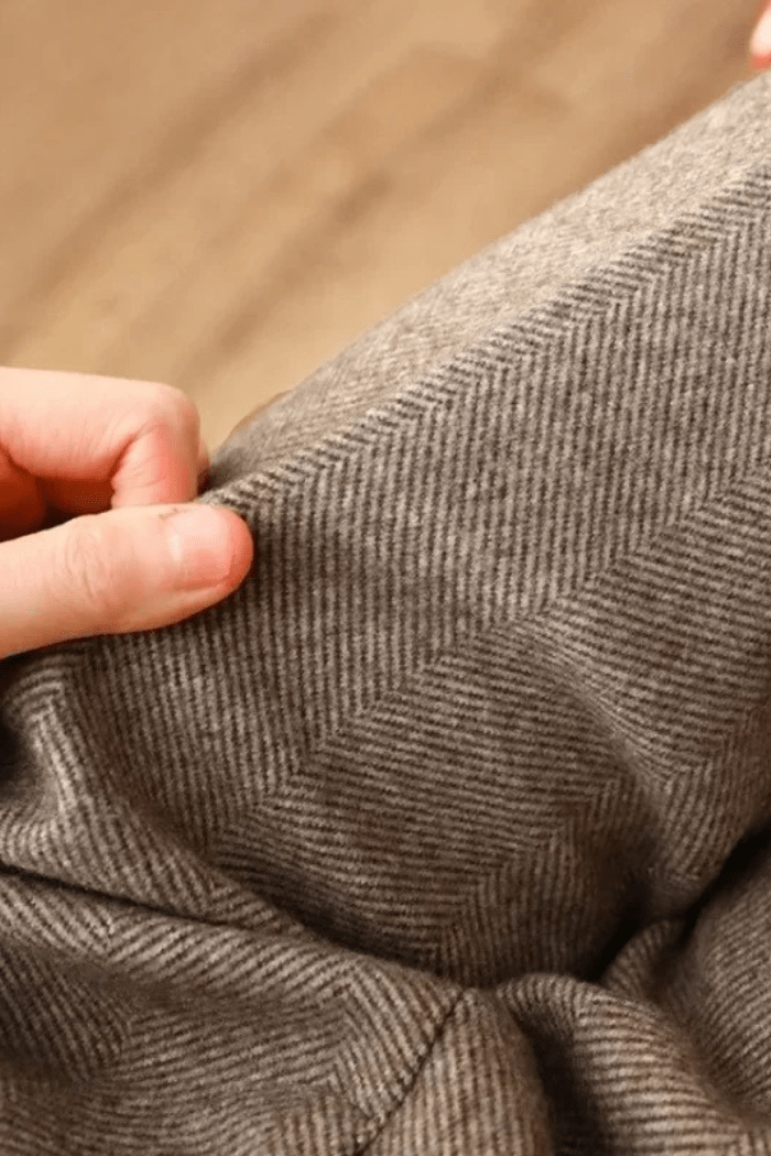 Wool Straight-Leg Trousers High Waisted for Women | Zantor